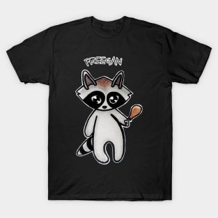 Freegan Raccoon T-Shirt
